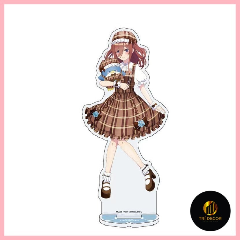 Đứng Bộ tứ tinh hoa Nakano Ichika Nino Miku Yotsuba Itsuki Hoa năm bằng nhau Hàng hóa đám cưới Nakan