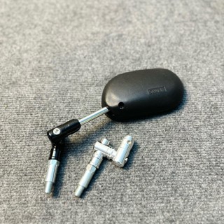 KÍNH XOAY 360 độ NHÔM CNC - GƯƠNG XOAY 360 Mẫu SPARK / AB / WINNER [ TẶNG kèm ỐC nâng kính ]