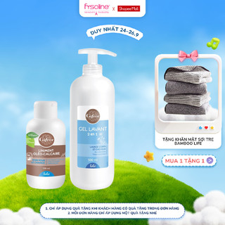 Combo Sữa tắm gội + Kem Kem thay tã bỉm Liniment nuôi dưỡng làn da cho bé Fysoline