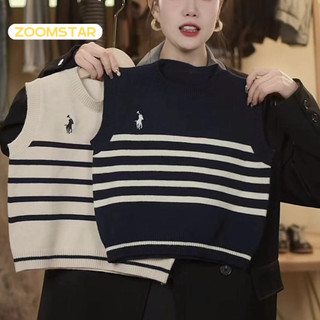 ZOOMSTAR áo gile cho bé áo len bé trai gile len áo gile bé trai KMJ2491PKN 39Z240924