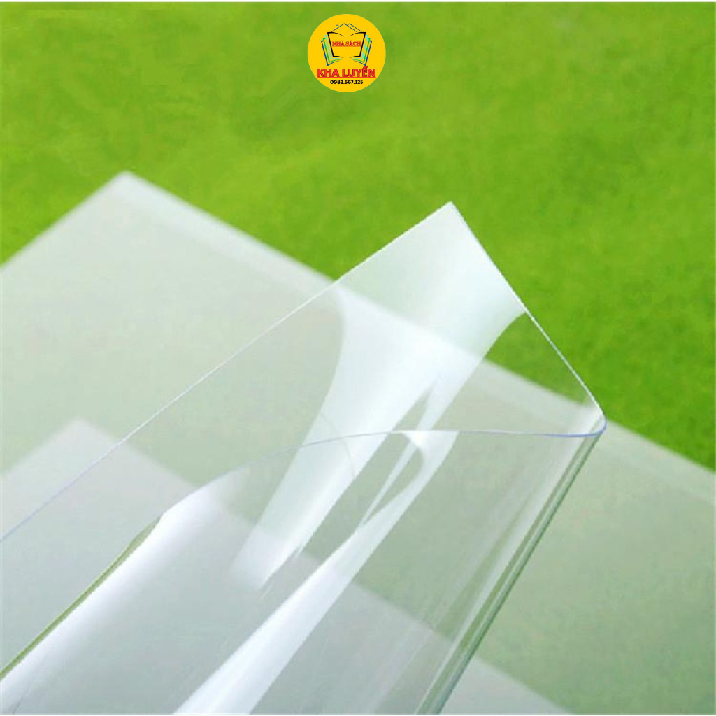 Bìa kiếng a4 Bìa Bóng Kính A4, Bìa Mika A4 - Nhà Sách Trí Anh