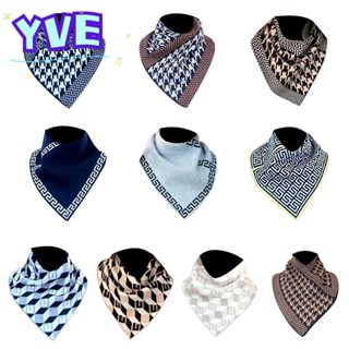 Yve Đan Tam Giác Khăn, Cổ Giả Yếm Giữ Nhiệt Cổ Ấm, Cặp Đôi Ấm Cổ Chống Gió Thời Trang Dày Snood Cowl Tube Unisex