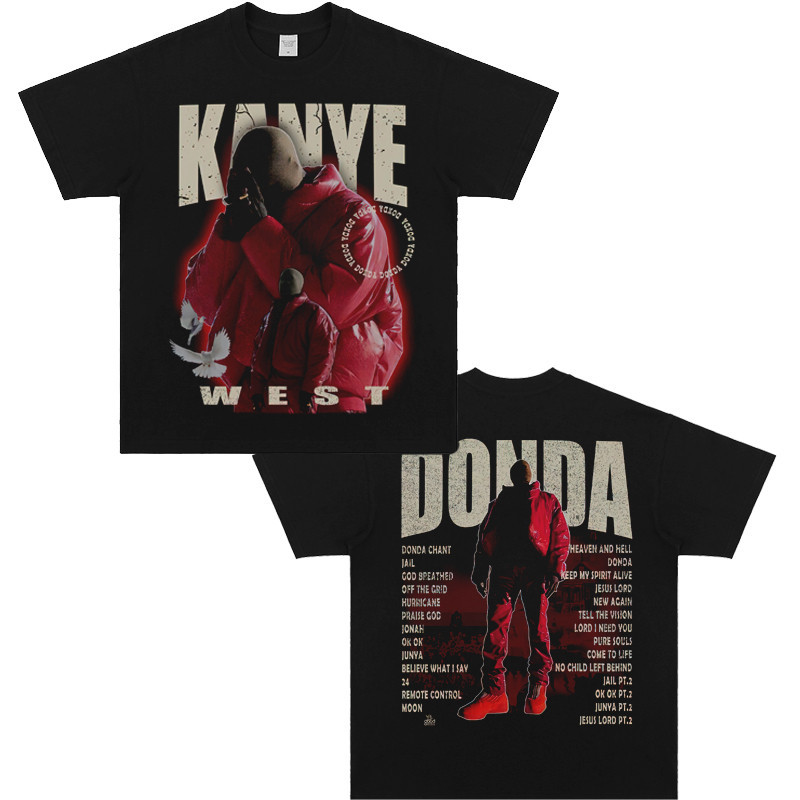 Áo thun Kanye West Donda tee - Phong cách đường phố Mỹ hiện đại, hiphop cổ điển, cao cấp