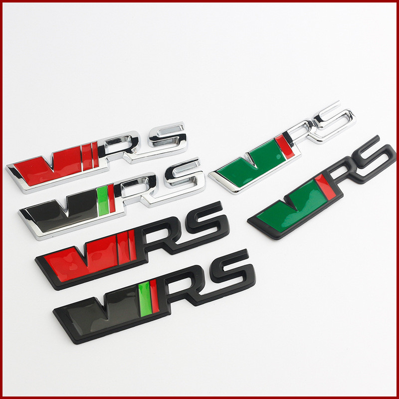 Skoda skoda Logo Xe Hơi Miếng Dán Sửa Đổi VRS Xe Hơi Miếng Dán octavia Siêu Siêu Thể Thao Logo Xe Hơ