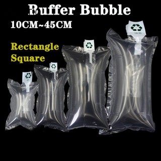 KECTTIO 10 Chiếc Bọc Bong Bóng, Đệm Bơm Hơi Túi Bao Bì Bơm Hơi, Di Động Chống Sốc Cột Cuộn Phim Bảo Vệ Bao Bì Không Khí Túi Đệm Vận Chuyển