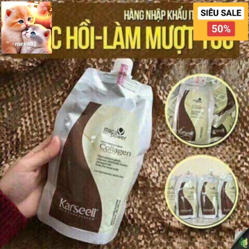 Ủ tóc collagen Karseell 500 gr