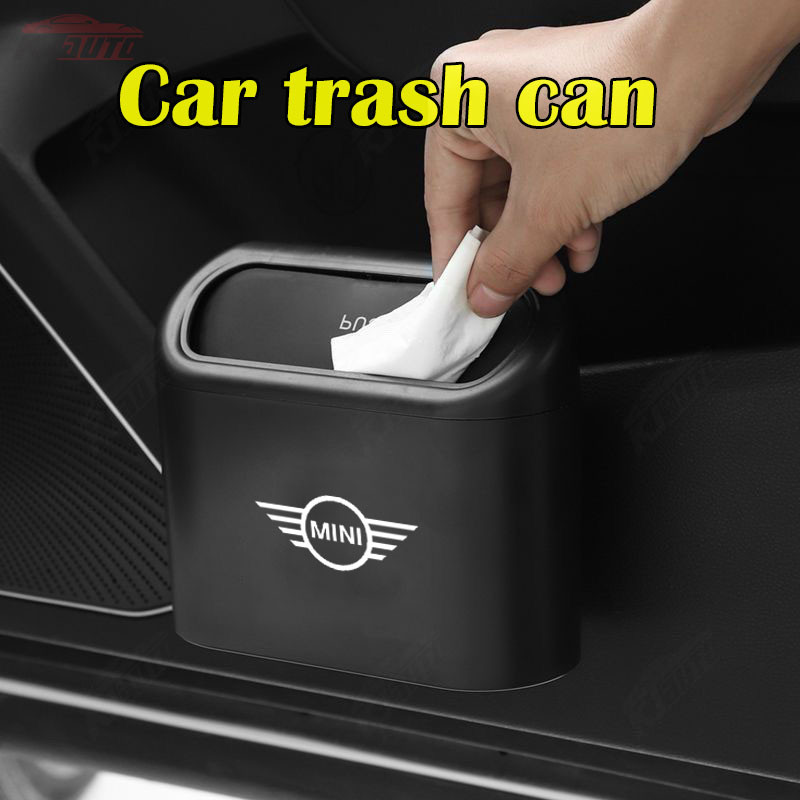 Xe Mini Gắn Lật Loại Thùng Rác ABS Treo Hộp Bảo Quản Cho Cooper Countryman Clubman Mini Cooper S One