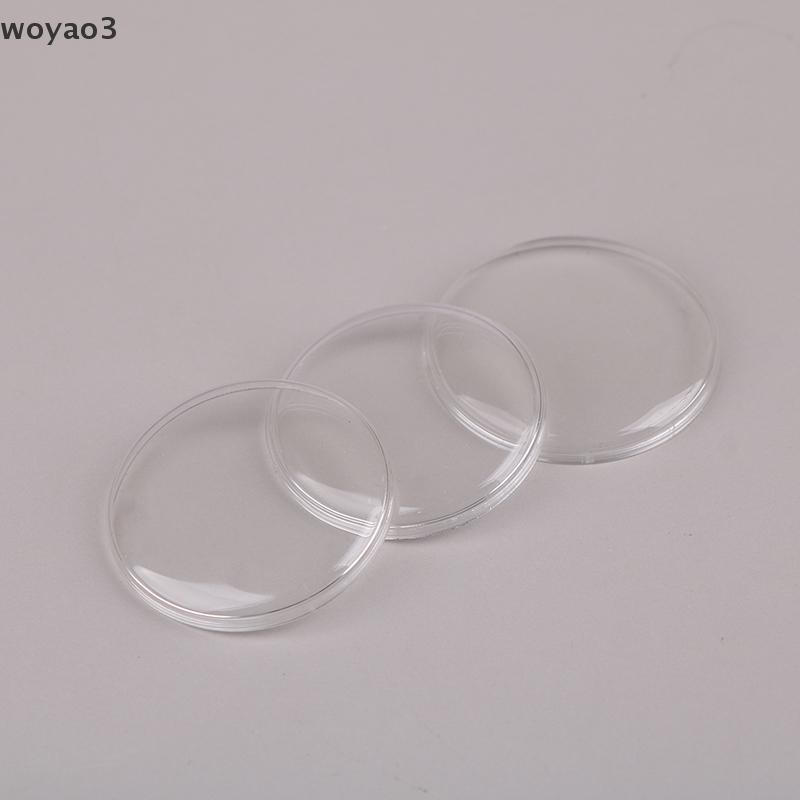 [woyao3] 1 CÁI 29.7-31.6mm Loại béo Đồng hồ cổ điển cũ Acrylic Pha lê Vintage Đồng hồ bỏ túi Gương H
