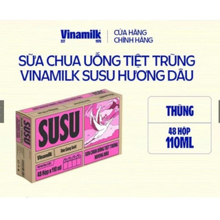  Thùng 48 Hộp Sữa Chua Uống SUSU Vinamilk 110ml 