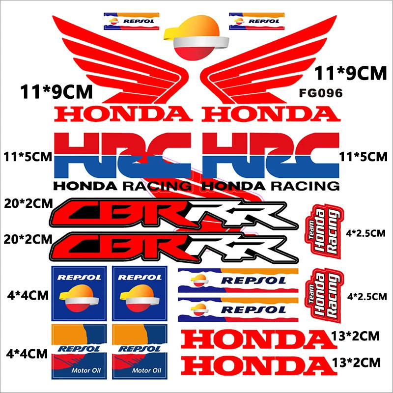 Xe Máy honda Dán logo Xe Đạp Mũ Bảo Hiểm decal cb650r cbr forza pcx 125 x adv 350 750 nc750x cb500x 