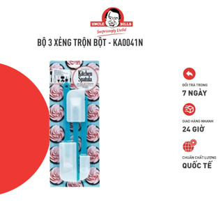 Bộ 3 xẻng trộn bột uncle bills ka0041n