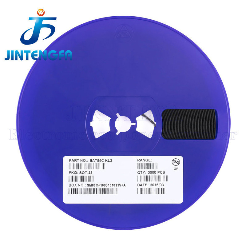 3000 CÁI BAT54 BAT54A BAT54C BAT54S KL1 KL2 KL3 KL4 L4W WV3 WW1 WV4 SOT-23 30V 200ma SCHOTKY BARRIER