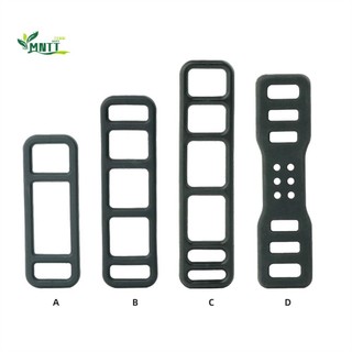 Dây đeo silicon gắn đèn xe đạp, cố định đèn pha, gương, tay lái (4 chiếc)