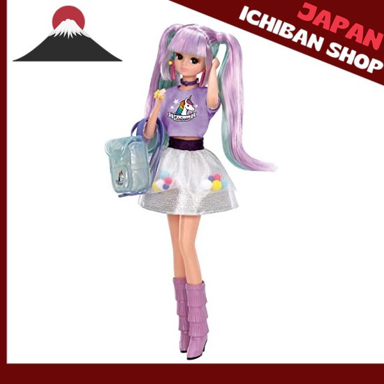 【Từ Nhật Bản】 Takara Tomy Licca doll #Licca #BFF Yui Yui dress-up plaything toy for ages 3 and up