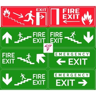 Bảng báo Lối Thoát Exit, biển thoái hiểm, bảng thoát hiểm cầu thang nhiều mẫu giá rẻ nhất, biển Exit