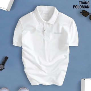 [POLOMAN] BST Áo Polo Nam Form Slimfit, Vải Thun Co Giãn 4C Thoáng Mát, Không Xù Lông