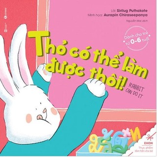 Sách ehon - thỏ có thể làm được thôi