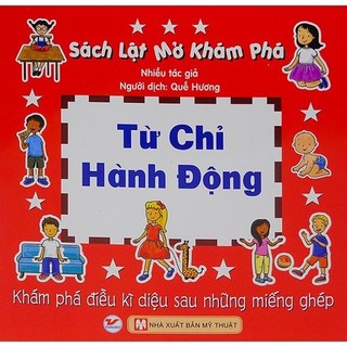 Sách - sách lật mở khám phá - từ chỉ hành động
