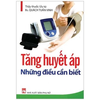 Sách - tăng huyết áp những điều cần biết
