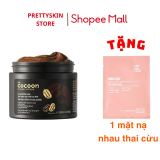 Tẩy Da Chết Body Cà Phê Đắk Lắk Cocoon Cho Làn Da Trắng Sáng Và Mềm Mại Hũ 200ml