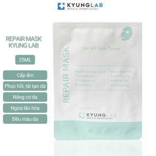 Mặt nạ KyungLab Repair Mask Cấp ẩm, Mờ thâm và phục hồi căng bóng da dùng cho mọi loại da 25ml