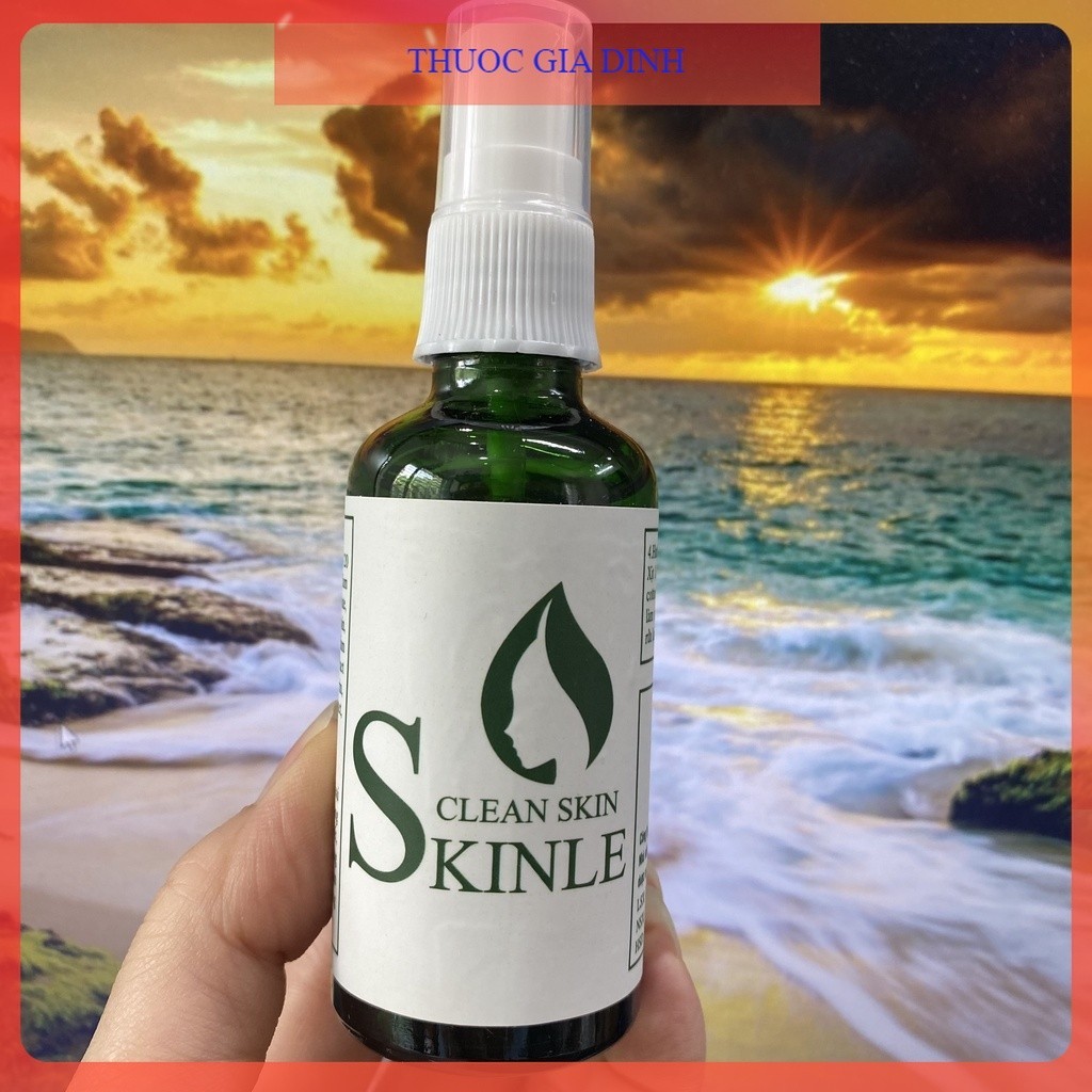 Nước tẩy trang cho da dầu mụn, nc tẩy trang cho mọi loại da làm sạch sâu dịu nhẹ SKINLE (chai 50ml)