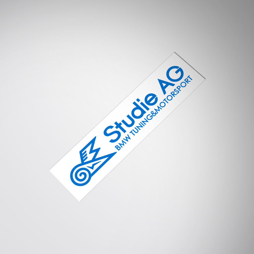 Thích hợp cho studie AG BMW tuningdecal BMW Specialty Store Body Glass Sticker Decal