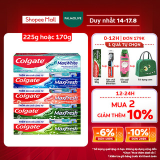 Kem đánh răng Colgate Maxfresh the mát dài lâu gấp 10 lần