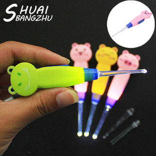 [cxGYMO] Dụng Cụ Lấy Ráy Tai Có Đèn Pin LED Chăm Sóc Sức Khỏe Cho Bé
