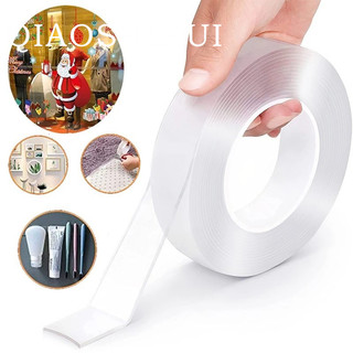 1 / 2 / 3 / 5CM Băng dính hai mặt siêu mạnh có thể giặt được Băng trong suốt chống thấm nước có thể tái sử dụng cho đồ dùng phòng tắm nhà bếp