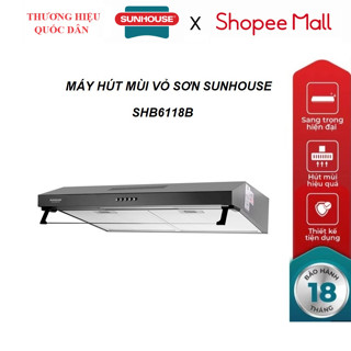 Máy hút mùi Sunhouse SHB6118B