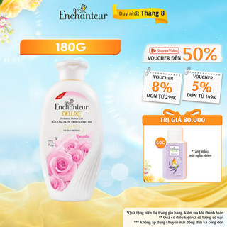 Sữa tắm nước hoa dưỡng da Enchanteur Romantic 180gr
