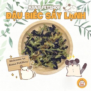 Đậu Biếc Sấy Khô 🐹FREESHIP🐹 Hoa Đậu Biếc Thức Ăn Dặm Giải Nhiệt Giảm Stress Cho Thỏ, Bọ, Hamster