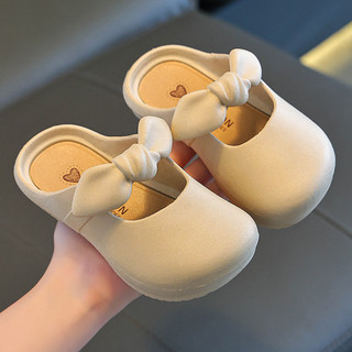 Yuanqi KIDS Size 24-41 Hàng có sẵn cho trẻ em Giày che mũi dễ thương Dép đi trong nhà Giày đế mềm cho bé Giày phù hợp cho cha mẹ và con
