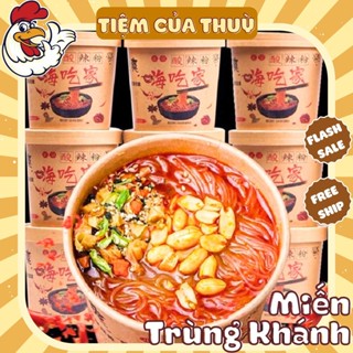 Miến Trùng Khánh Chua Cay Siêu Ngon 150G, Miến Lạnh Trùng Khánh Chua Cay