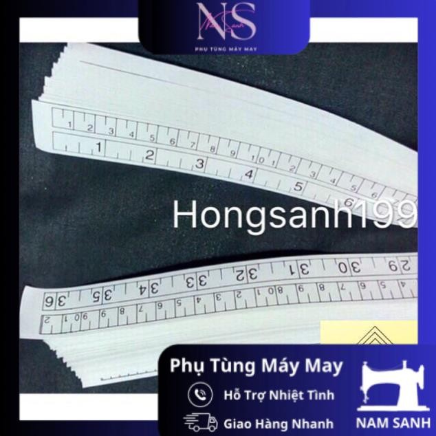 Thước giấy dán bàn máy may