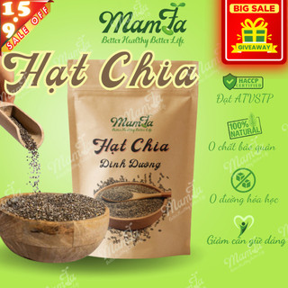 500g Date mới Hạt Chia úc nhập chính hãng absolute organic siêu dinh dưỡng hỗ trợ giảm cân healthy Mamfa
