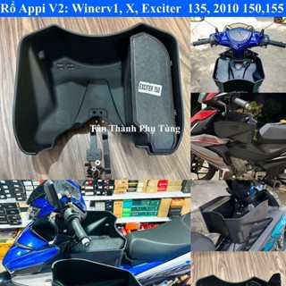  Rổ Appi V2: Exciter 2010 135 Exciter 150 155 Winner V1 X V3 kèm pát ốc 