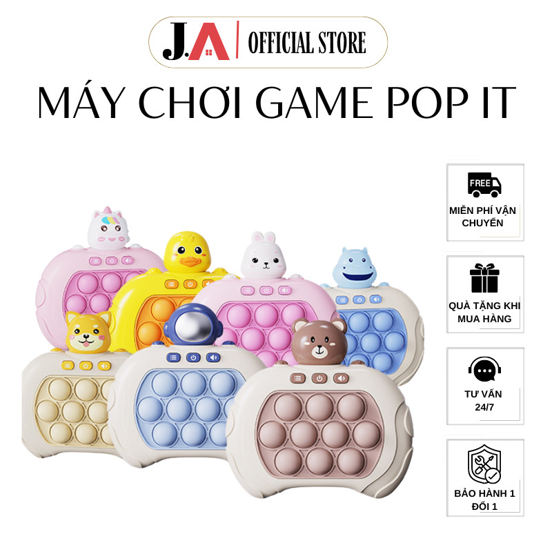 Đồ Chơi Pop it Thế Hệ Mới 999 Level, Máy Chơi Game Điện Tử SPEED PUSH Giải Trí Bấm Nút Rèn Luyện Phả