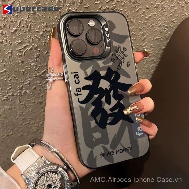 Ốp lưng họa tiết ký tự Trung Quốc cho vivo y03 y200 y200i y38 t3x 5g v30 lite iqoo z9 turbo z9x z8 x100 siêu phong cách Trung Quốc ốp lưng mềm chống sốc có ý nghĩa làm giàu