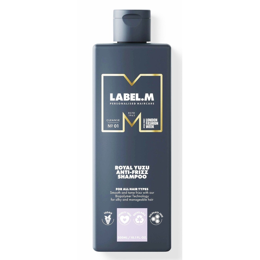Gội Xả Hỗ Trợ Làm Mượt Vào Nếp, Chống Tóc Xoăn Sơ Rối Label.m Royal Yuzu Anti-Frizz 1000mlx2
