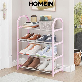 Homein Giá Để Giày Đơn Giản, Lắp Đặt Dễ Dàng Tiết Kiệm Không Gian Tủ Giày, Phụ Kiện Có Thể Tháo Rời 4 Tầng Kệ Giày Ký Túc Xá