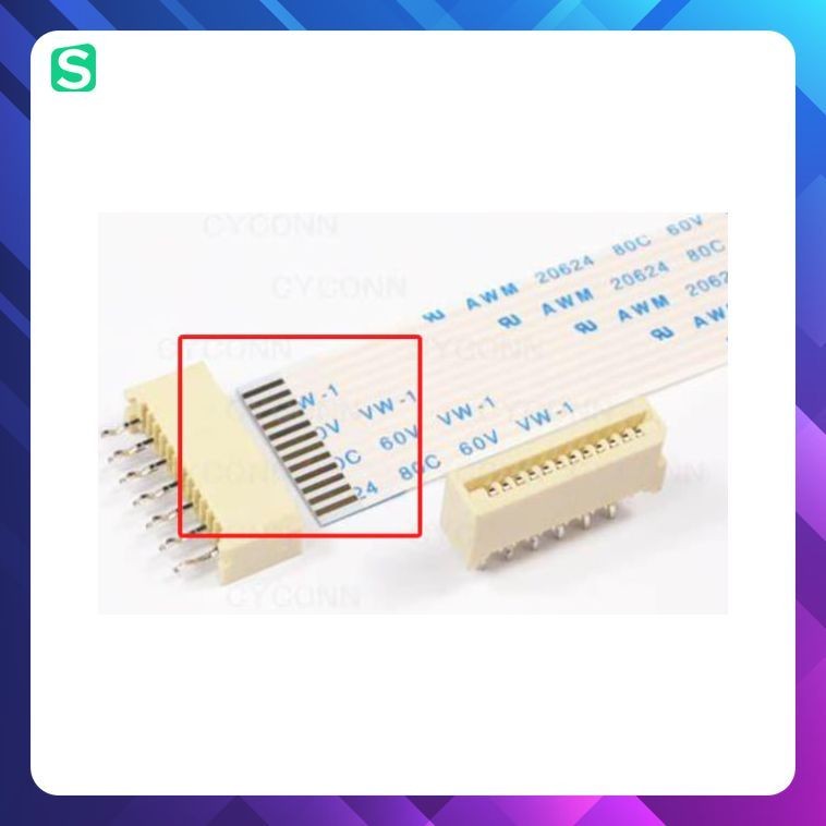 Cáp FFC kích thước chân  1.25MM THUẬN CHIỀU ( 7P , 15P , 27P )
