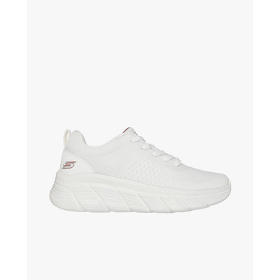SKECHERS - Giày tập luyện nữ BOBS Sport Flex Hi_117389-WHT