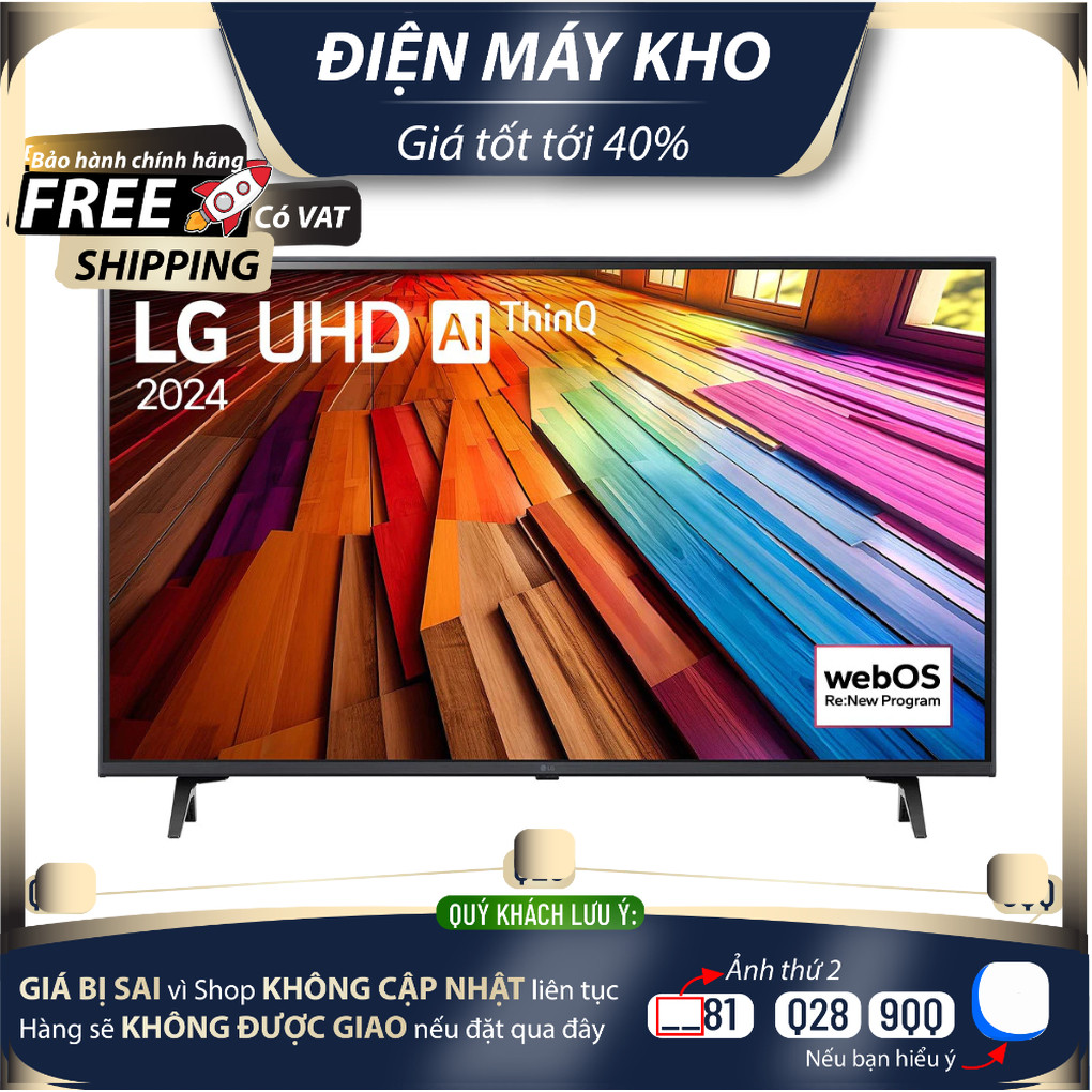 55UT8050PSB / 65UT8050PSB - Smart Tivi LG 4K