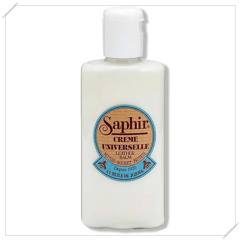 [Saphir] Leather Care Moisturizing Universal Leather Lotion 150ml Dirt Remover Cleaner Repair Leathe