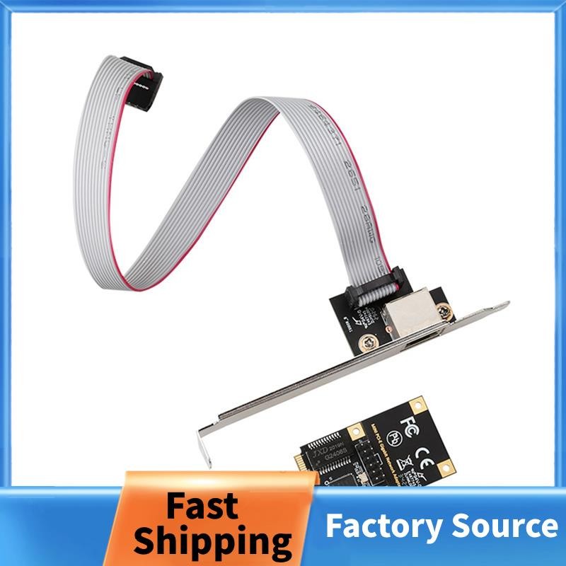 RJ45 LAN Gigabit Ethernet Mini PCI Express PCI E Bộ chuyển đổi mạng MINI PCIE Gigabit Card mạng cho 