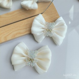 Phổ Biến Thời Trang Ba Chiều Dễ Thương Handmade Gấu Hai Lớp Nơ Giày Trẻ Em Có Thể Tháo Rời Giày Nữ Tự Làm Giày Hoa
