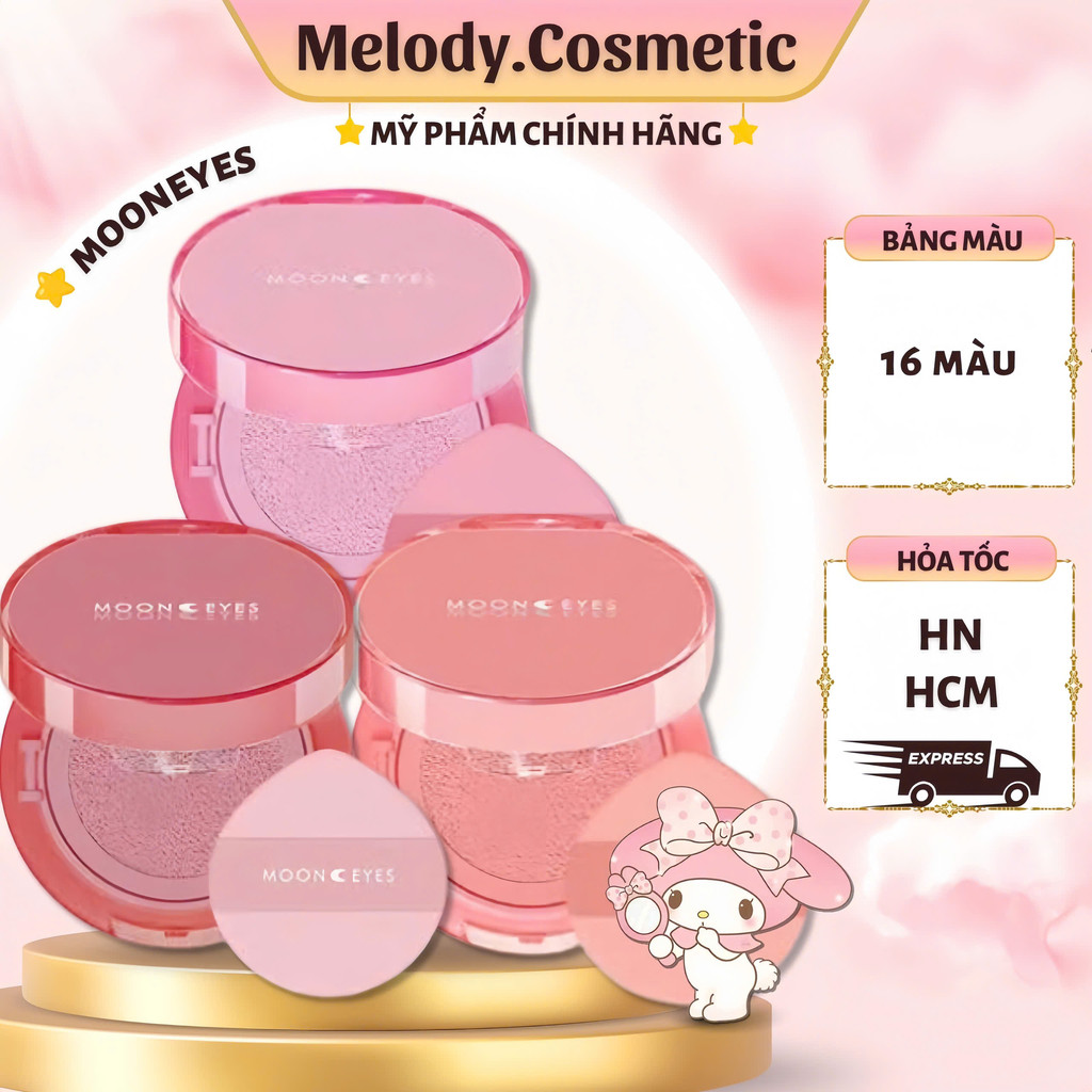 [MOONEYES] Má Hồng Dạng Cushion Mooneyes Má Hồng Kem Emotional Explorer Air 4.5g MELODY.COSMETIC C63