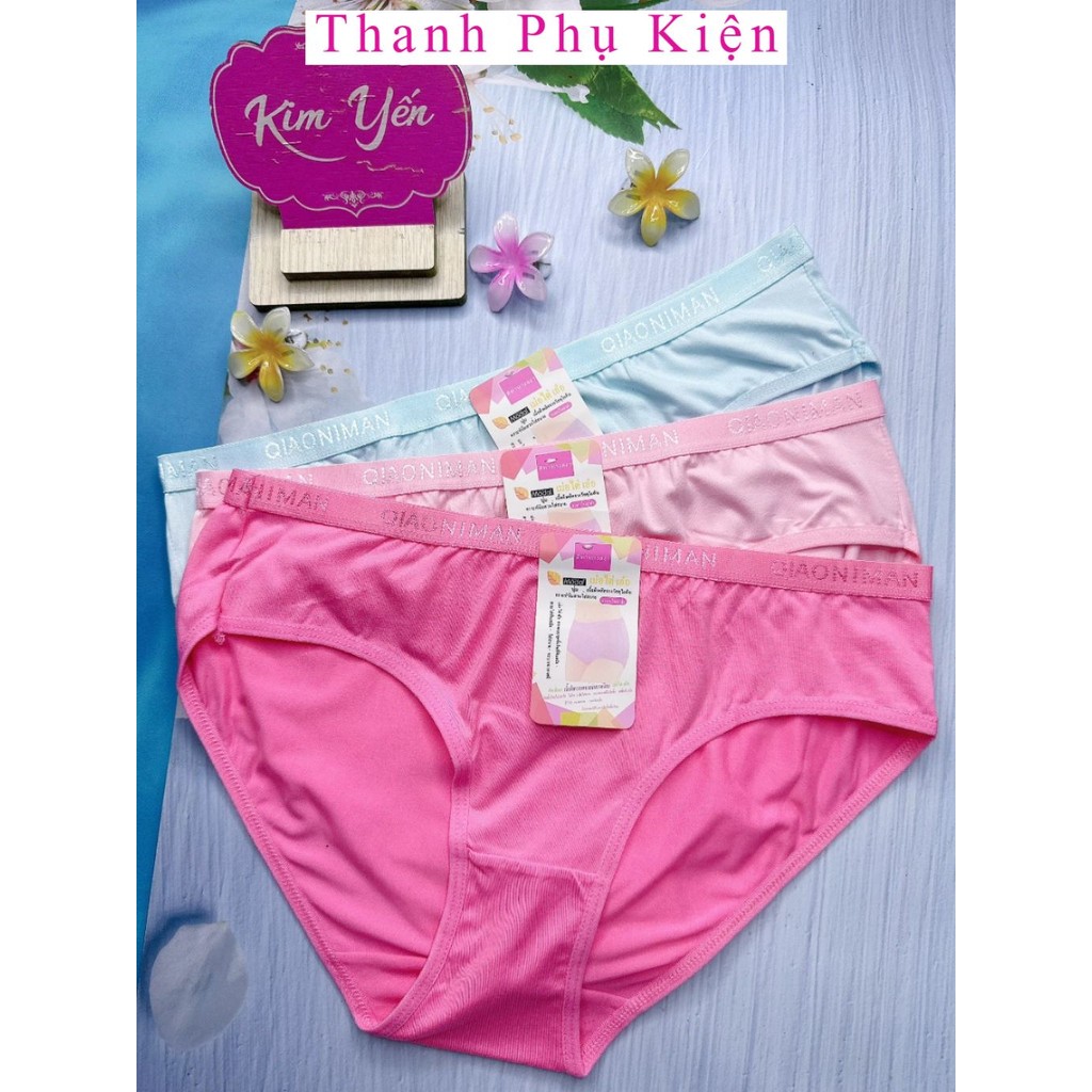 Combo 10 quần lót nữ, quần lót cotton Thái co giãn thoải mái từ 40-70kg (767) - Thanh Phụ Kiện